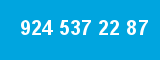 924 537 22 87